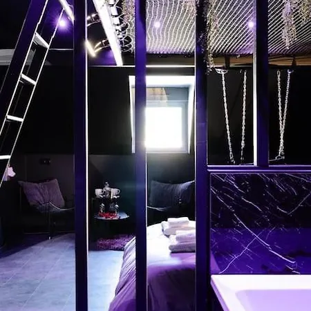 Bisou X, Nuits Erotiques & Spa. 아파트 Bieville-Beuville
